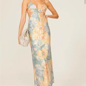 Anthropologie Significant Other Floral Jacy Dress Size 10 US